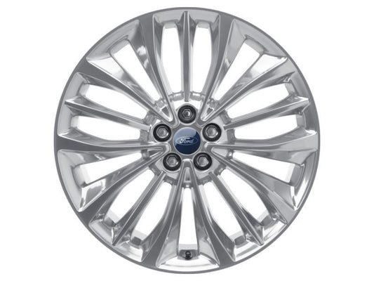 EDGE 20" SET OF 4 ALLOY WHEEL 5X3-SPOKE DESIGN POLISHED ALUMINIUM FINISH 2018-2019