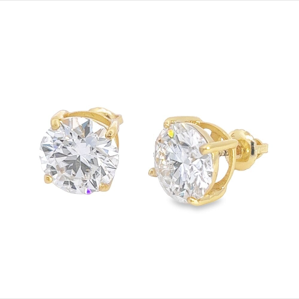 FREE VVS Moissanite Stud Earrings