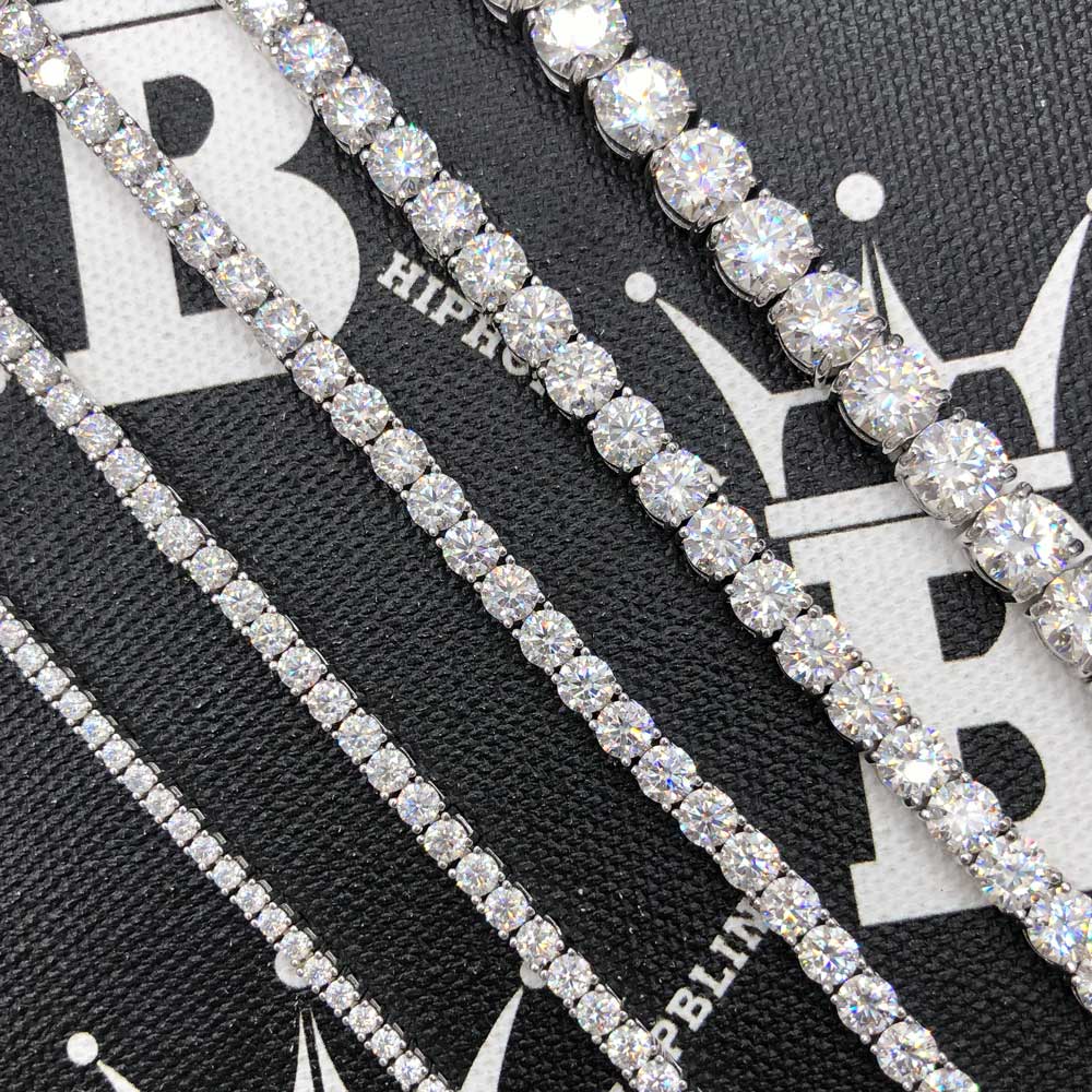 Moissanite Tennis Chain