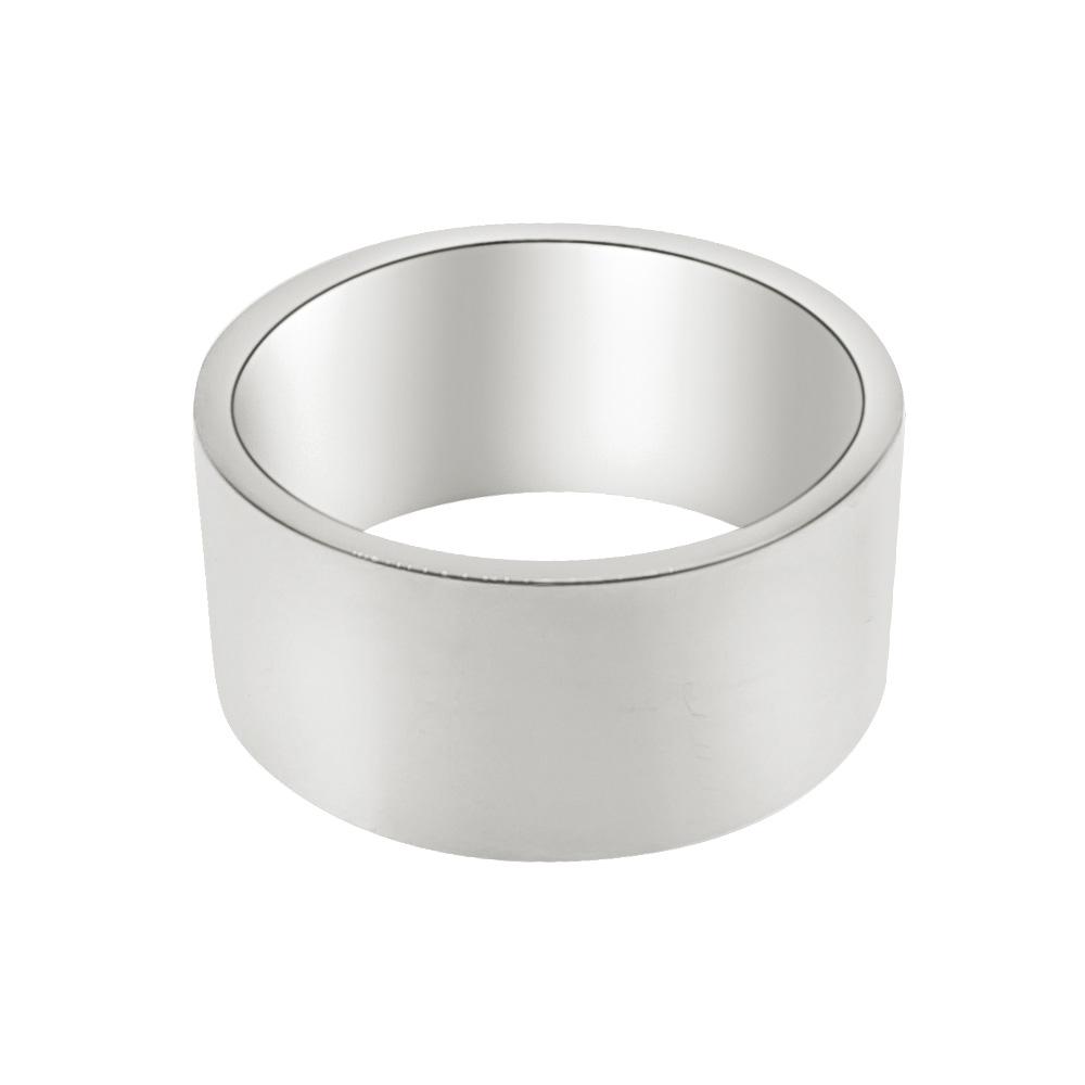 Polished Thick Band Ring Stainless Steel