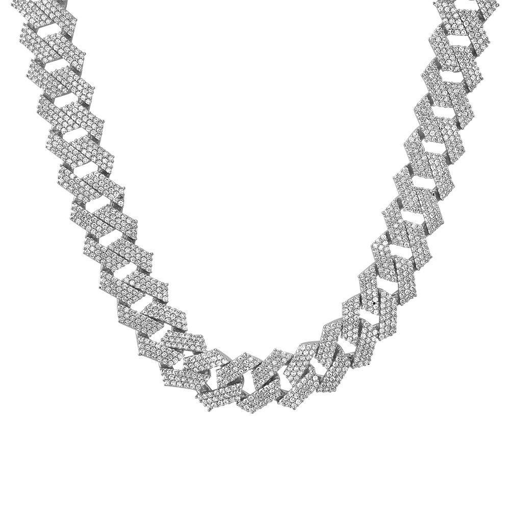 Sharp 19MM Cuban Iced Out Chain