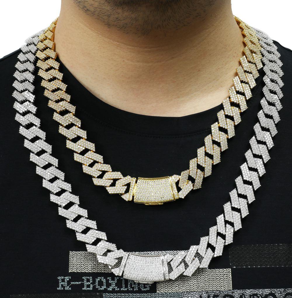 Sharp 19MM Cuban Iced Out Chain