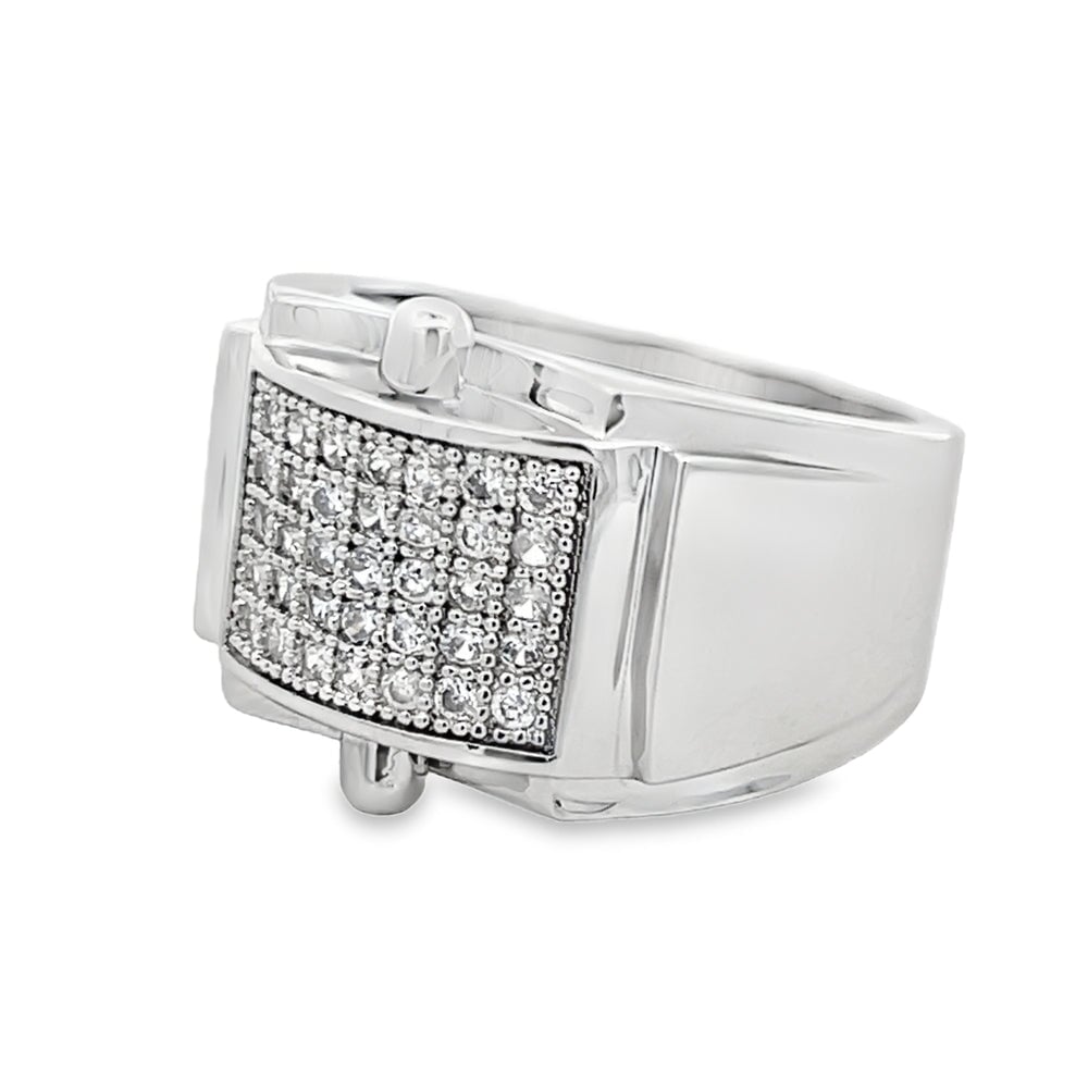 Shiny CZ Ring .925 Sterling Silver