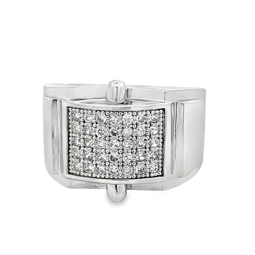 Shiny CZ Ring .925 Sterling Silver