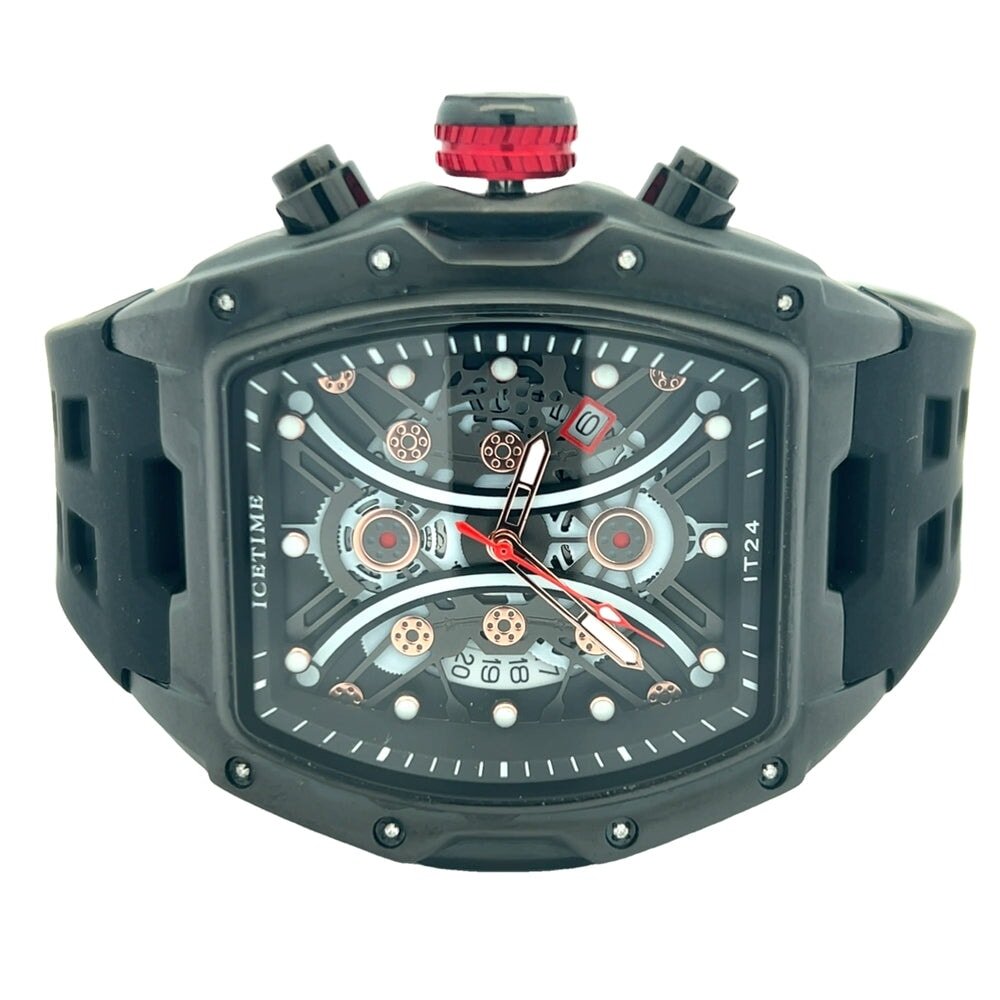 Sport Real Diamond Hip Hop Watch