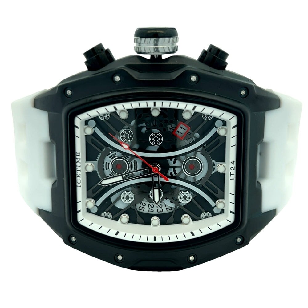 Sport Real Diamond Hip Hop Watch